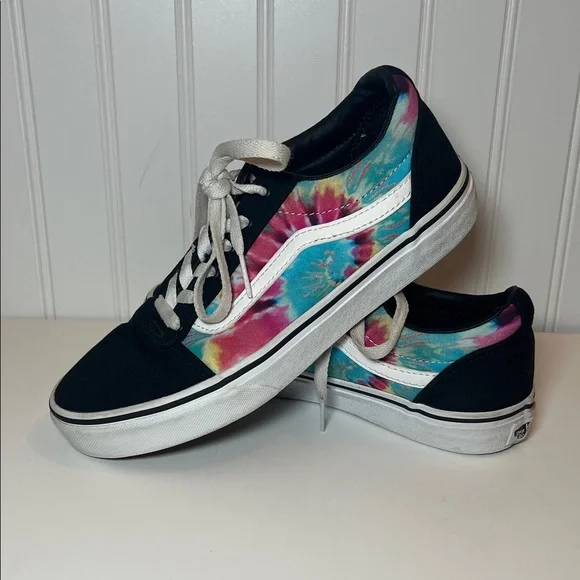 Vans Spiral Tie-Dye Sneakers - Picture 1 of 8